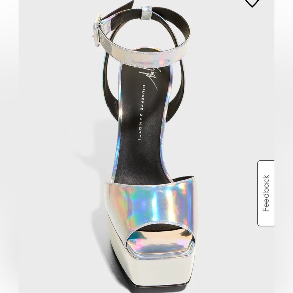 Giuseppe Zanotti
Metropolis Metallic Ankle-Strap Platform Sandals - Picture 4 of 15